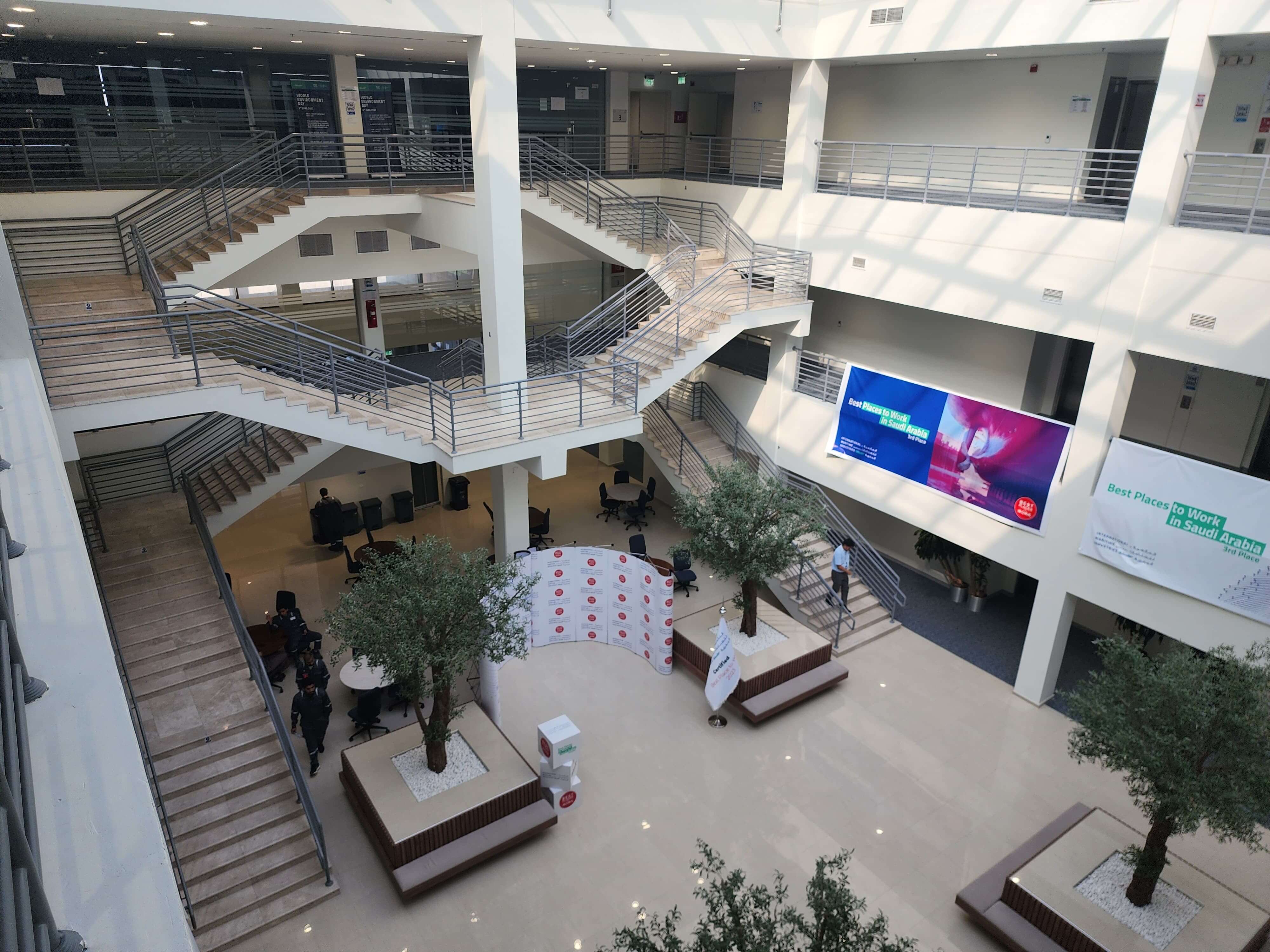 Renovation and remodeling of C-Suite Department and Main Lobby