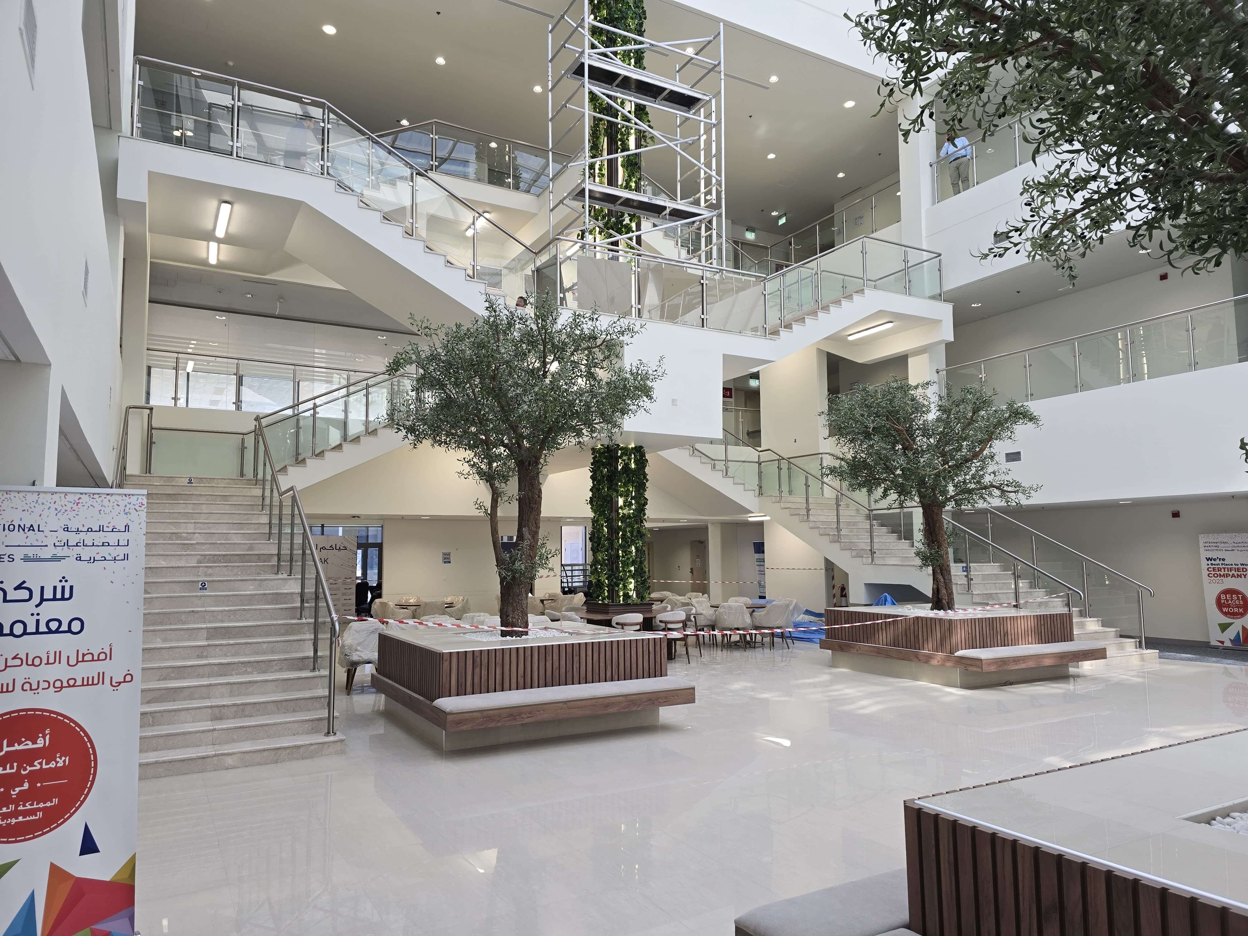 Renovation and remodeling of C-Suite Department and Main Lobby